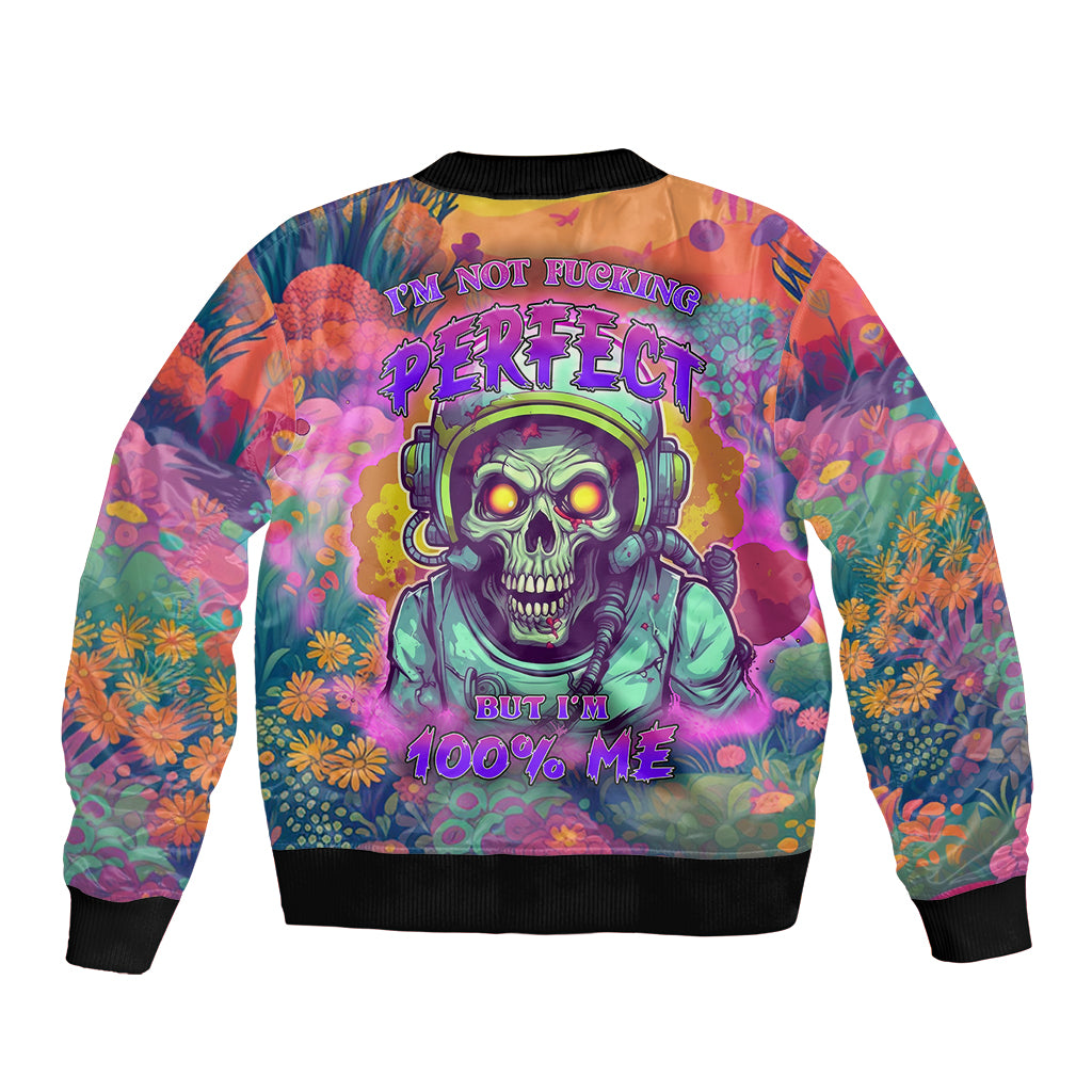 I'm Not Perfect But I'm 100% Me Bomber Jacket - Wonder Print Shop