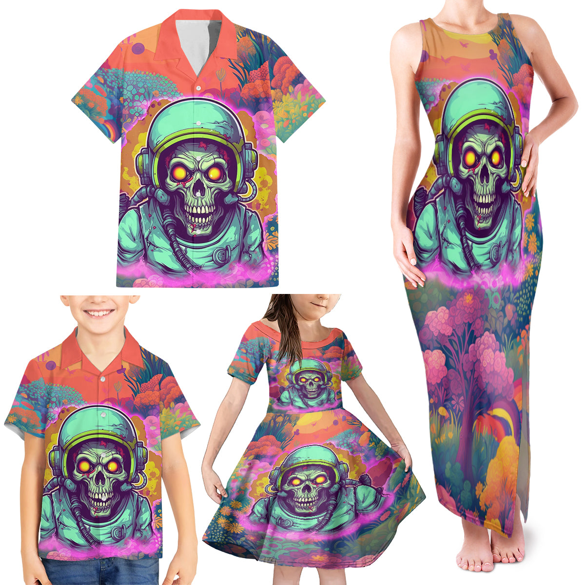 I'm Not Perfect But I'm 100% Me Family Matching Tank Maxi Dress and Hawaiian Shirt - Wonder Print Shop