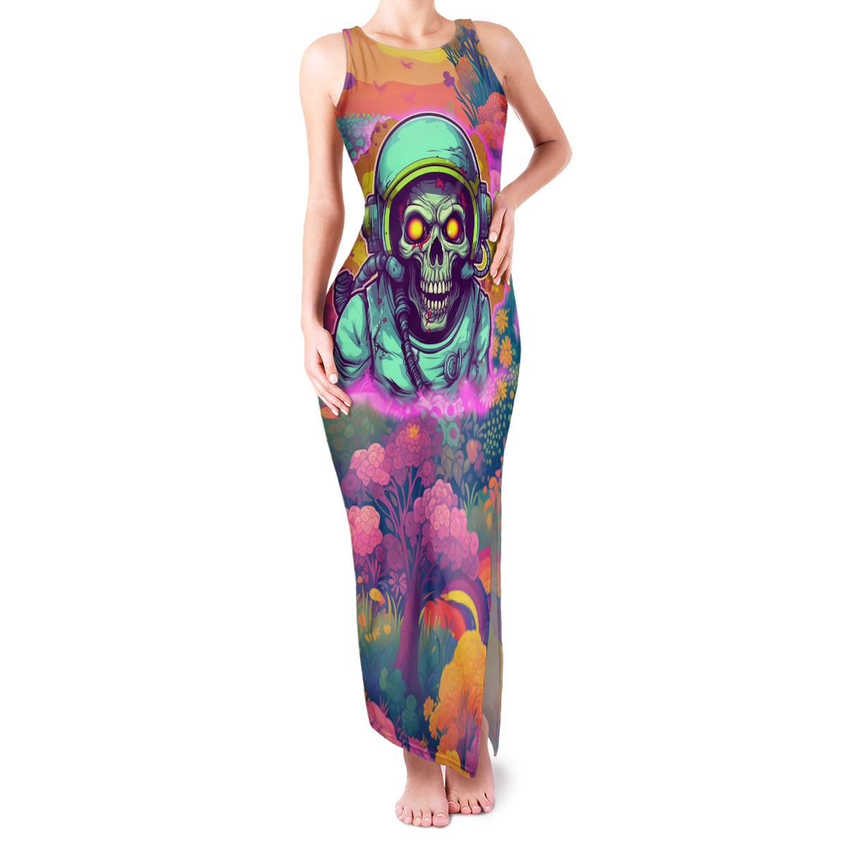 I'm Not Perfect But I'm 100% Me Family Matching Tank Maxi Dress and Hawaiian Shirt - Wonder Print Shop