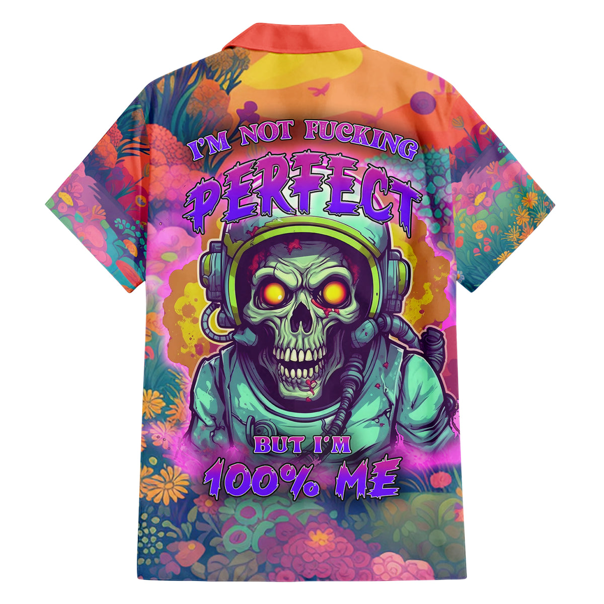 I'm Not Perfect But I'm 100% Me Hawaiian Shirt - Wonder Print Shop