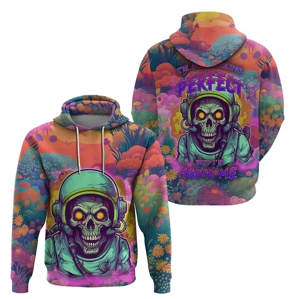 I'm Not Perfect But I'm 100% Me Hoodie - Wonder Print Shop