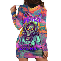 I'm Not Perfect But I'm 100% Me Hoodie Dress - Wonder Print Shop