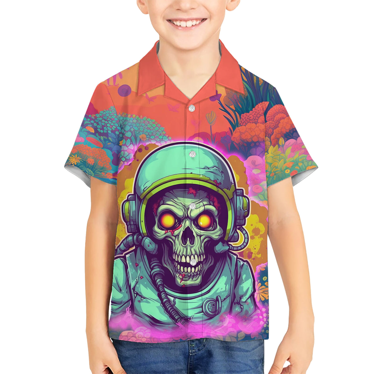 I'm Not Perfect But I'm 100% Me Kid Hawaiian Shirt - Wonder Print Shop