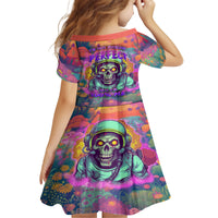 I'm Not Perfect But I'm 100% Me Kid Short Sleeve Dress - Wonder Print Shop