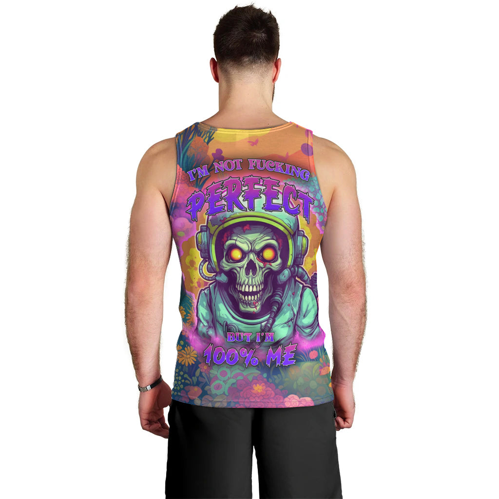 I'm Not Perfect But I'm 100% Me Men Tank Top - Wonder Print Shop