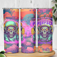 I'm Not Perfect But I'm 100% Me Skinny Tumbler - Wonder Print Shop