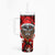 Christmas Skull Tumbler With Handle When You're Dead Inside But It's Christmas - Wonder Print Shop