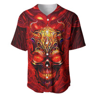 When Is Was Born The Devil Baseball Jersey - Wonder Print Shop