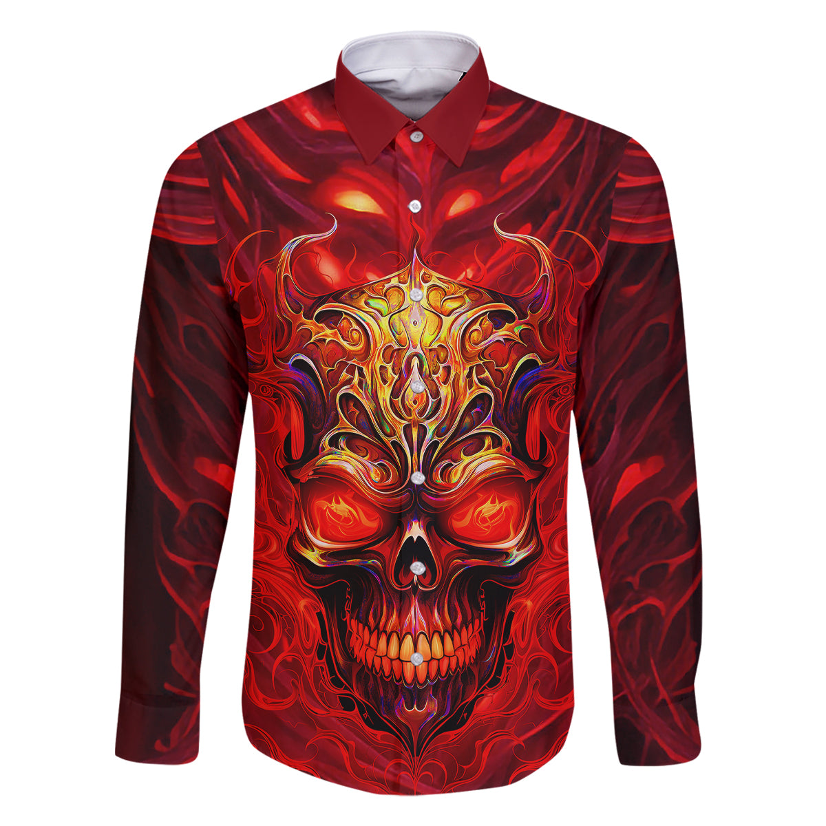 When Is Was Born The Devil Family Matching Long Sleeve Bodycon Dress and Hawaiian Shirt - Wonder Print Shop