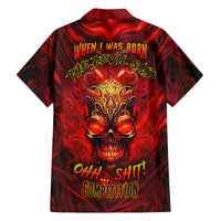 When Is Was Born The Devil Family Matching Puletasi Dress and Hawaiian Shirt - Wonder Print Shop
