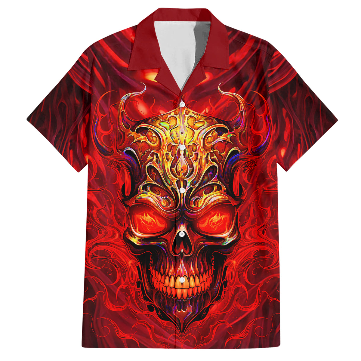 When Is Was Born The Devil Family Matching Short Sleeve Bodycon Dress and Hawaiian Shirt - Wonder Print Shop