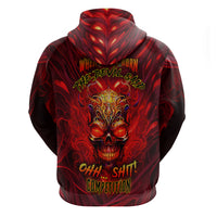 When Is Was Born The Devil Hoodie - Wonder Print Shop