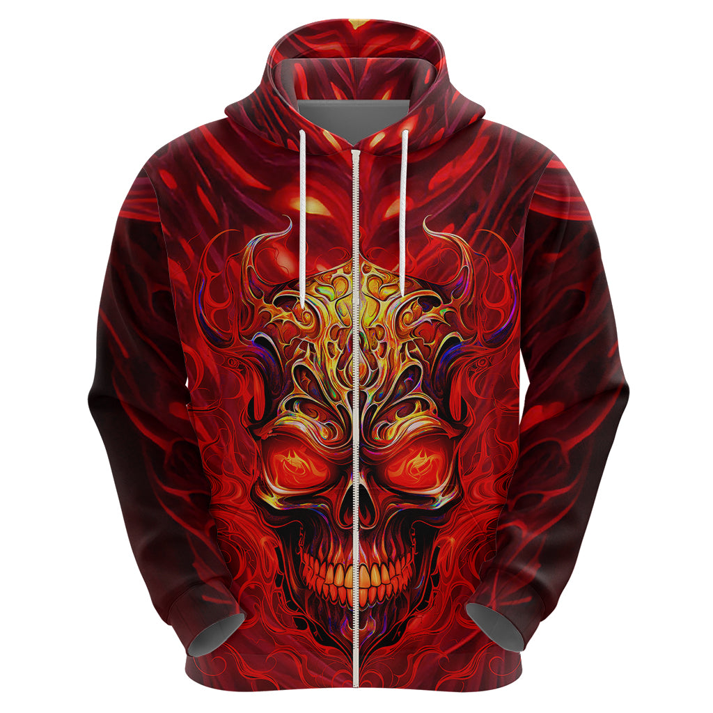 When Is Was Born The Devil Hoodie - Wonder Print Shop