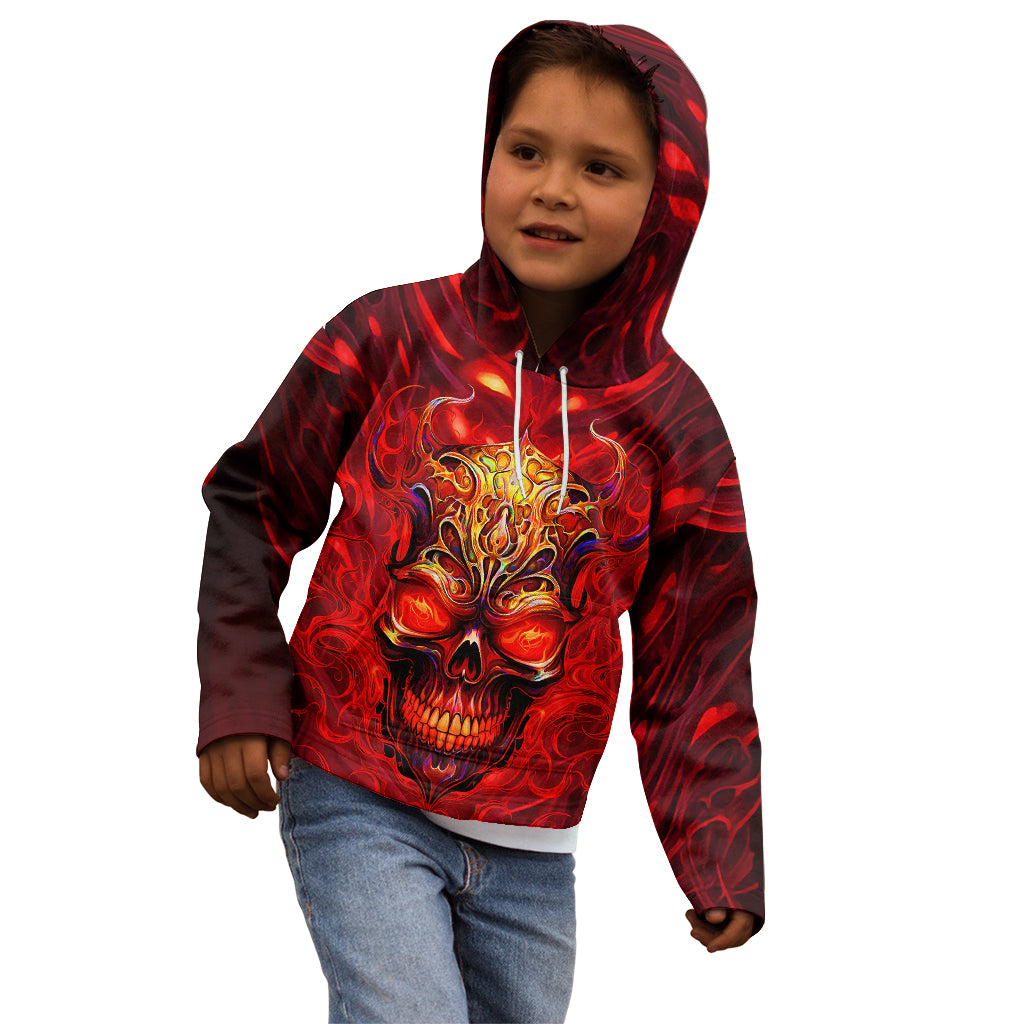 When Is Was Born The Devil Kid Hoodie - Wonder Print Shop