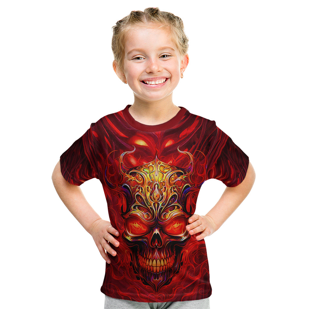 When Is Was Born The Devil Kid T Shirt - Wonder Print Shop