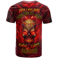 When Is Was Born The Devil T Shirt - Wonder Print Shop