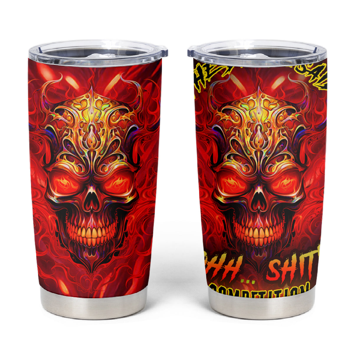 When Is Was Born The Devil Tumbler Cup