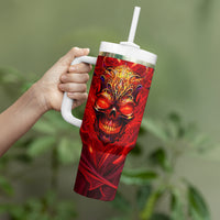 When Is Was Born The Devil Tumbler With Handle - Wonder Print Shop