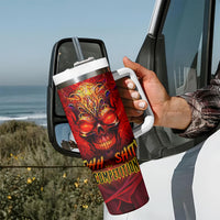 When Is Was Born The Devil Tumbler With Handle - Wonder Print Shop