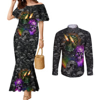 you-inspire-my-inner-serial-killer-couples-matching-mermaid-dress-and-long-sleeve-button-shirts