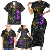 You Inspire My Inner Serial Killer Family Matching Short Sleeve Bodycon Dress and Hawaiian Shirt - Wonder Print Shop