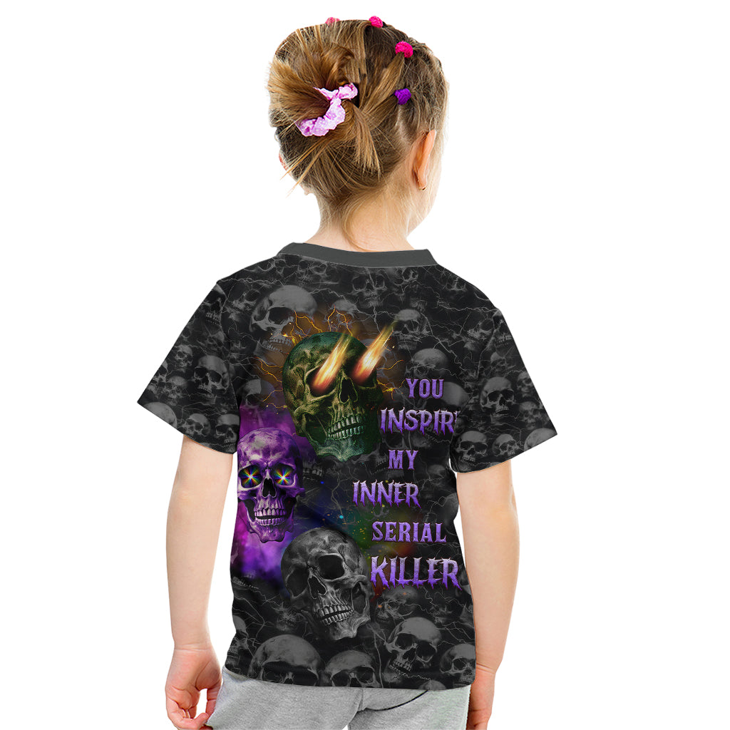 You Inspire My Inner Serial Killer Kid T Shirt - Wonder Print Shop