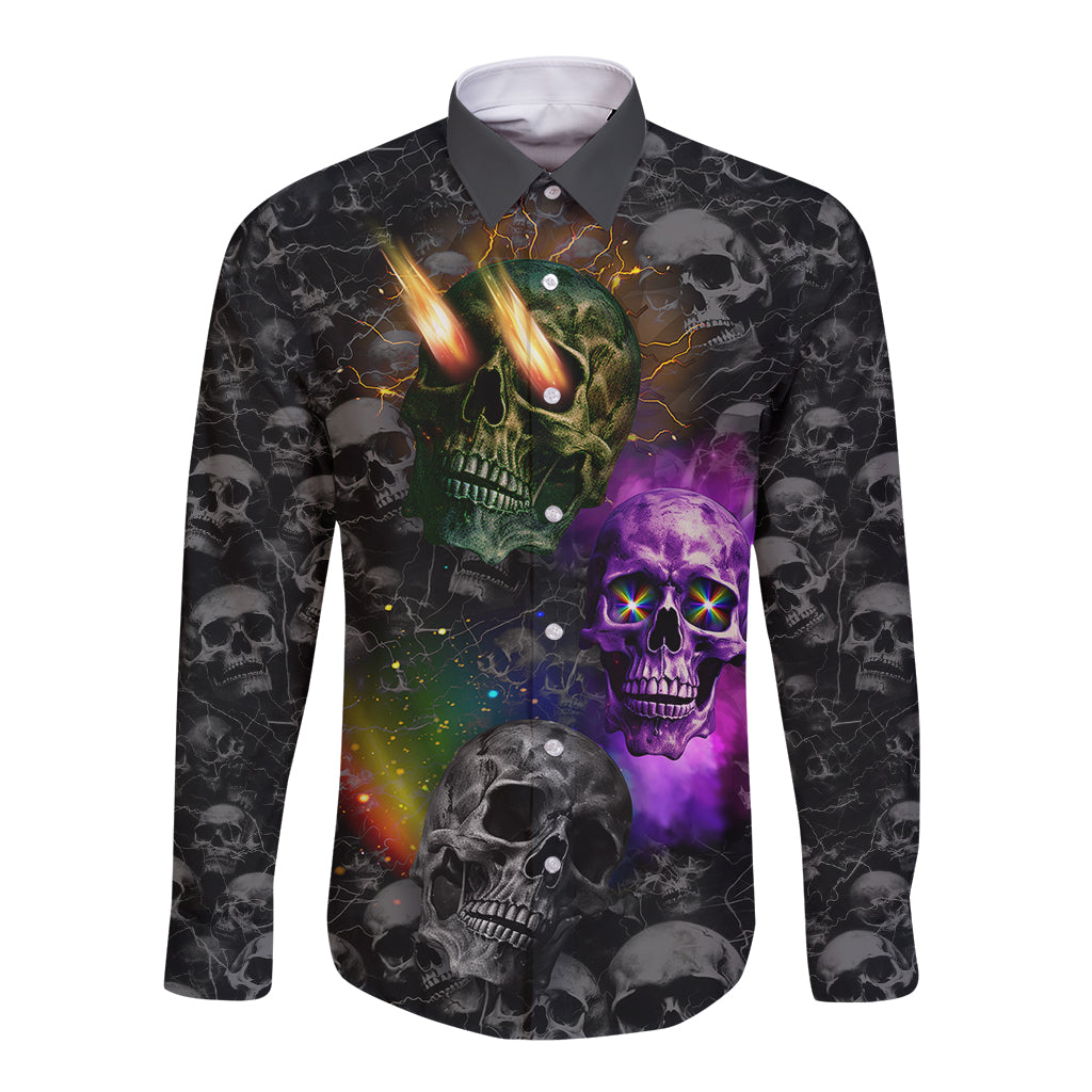 You Inspire My Inner Serial Killer Long Sleeve Button Shirt - Wonder Print Shop