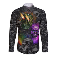 You Inspire My Inner Serial Killer Long Sleeve Button Shirt - Wonder Print Shop