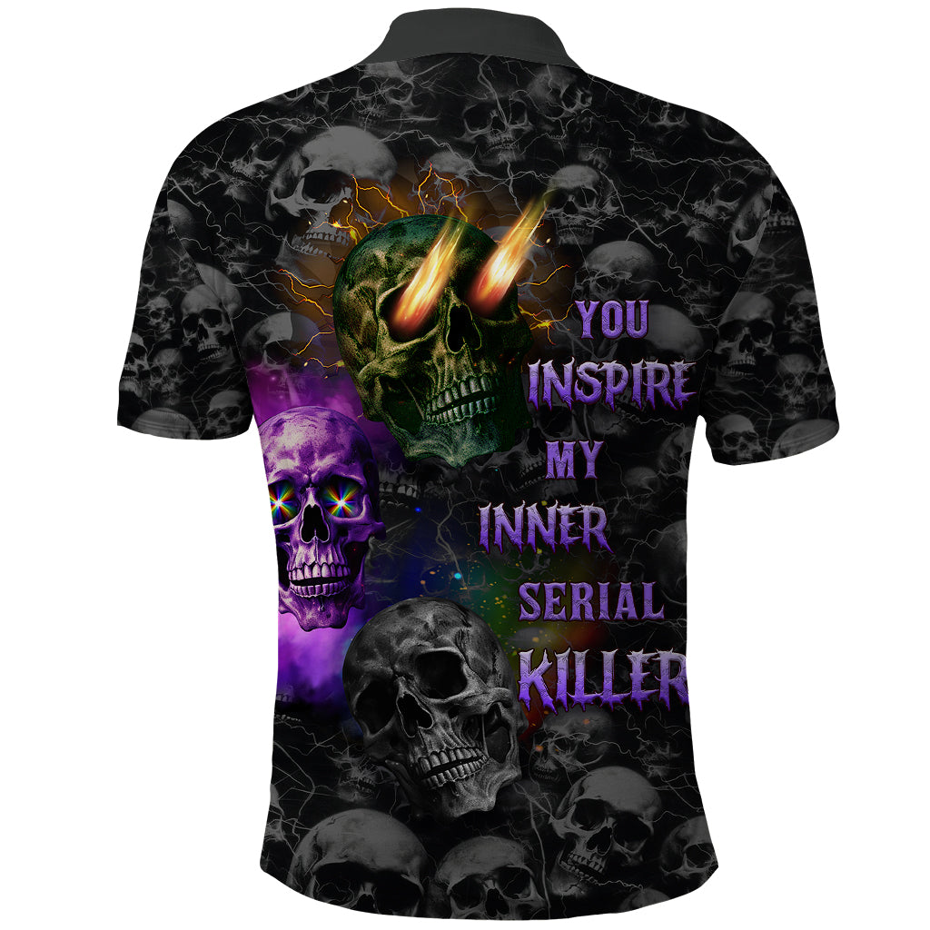 You Inspire My Inner Serial Killer Polo Shirt - Wonder Print Shop