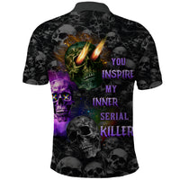 You Inspire My Inner Serial Killer Polo Shirt - Wonder Print Shop