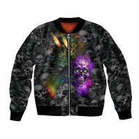 You Inspire My Inner Serial Killer Sleeve Zip Bomber Jacket - Wonder Print Shop