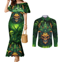 i-cant-go-to-hell-the-devil-still-has-a-restraining-order-against-me-couples-matching-mermaid-dress-and-long-sleeve-button-shirts