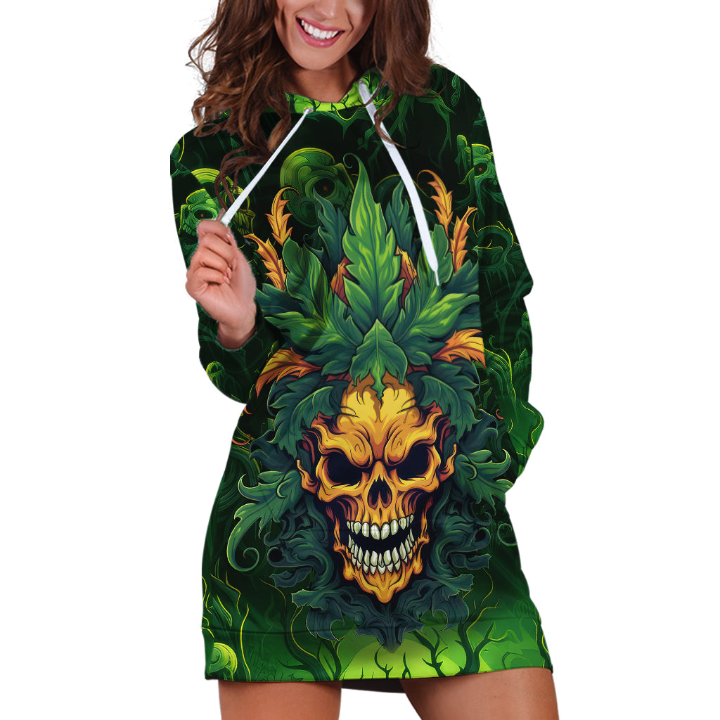 I Can't Go To Hell The Devil Still Has A Restraining Order Against Me Hoodie Dress - Wonder Print Shop