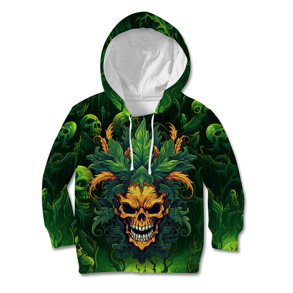 I Can't Go To Hell The Devil Still Has A Restraining Order Against Me Kid Hoodie - Wonder Print Shop