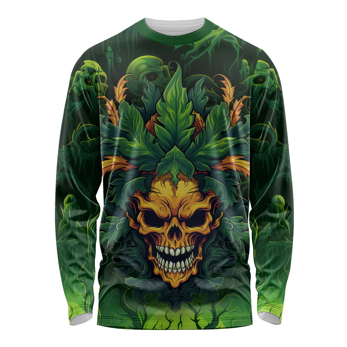 I Can't Go To Hell The Devil Still Has A Restraining Order Against Me Long Sleeve Shirt - Wonder Print Shop