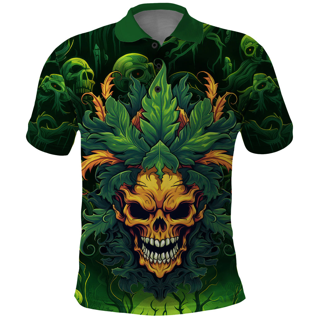 I Can't Go To Hell The Devil Still Has A Restraining Order Against Me Polo Shirt - Wonder Print Shop