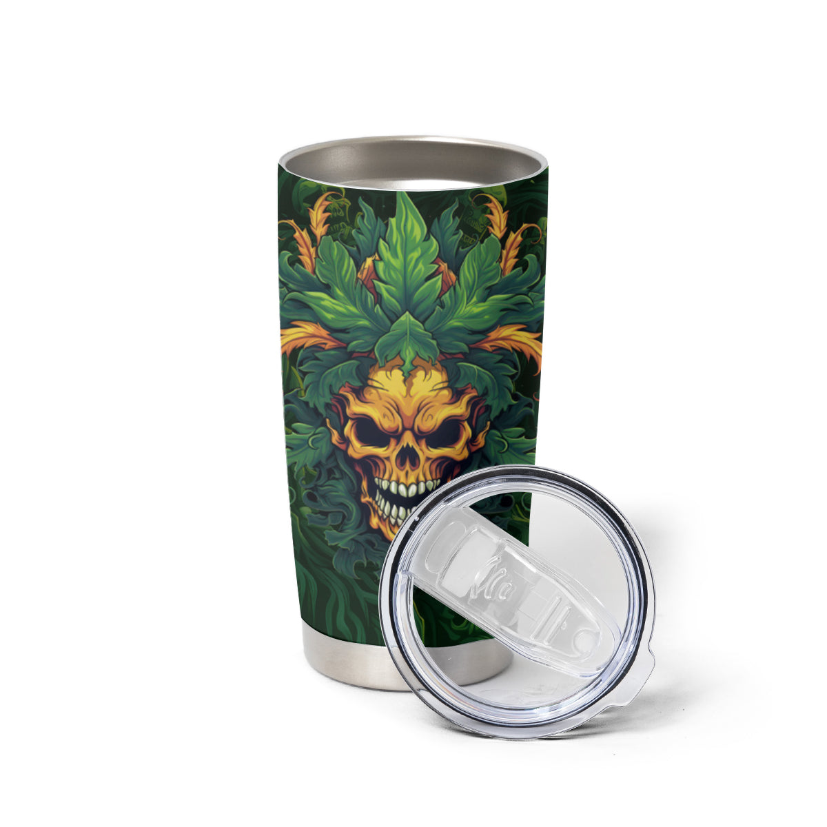 I Can't Go To Hell The Devil Still Has A Restraining Order Against Me Tumbler Cup - Wonder Print Shop