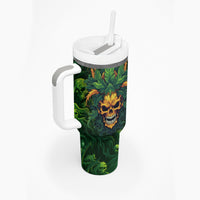 I Can't Go To Hell The Devil Still Has A Restraining Order Against Me Tumbler With Handle - Wonder Print Shop