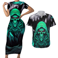 If I'm Too Quiet And Smiling You Might Want To Couples Matching Short Sleeve Bodycon Dress and Hawaiian Shirt - Wonder Print Shop