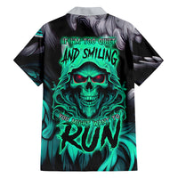 If I'm Too Quiet And Smiling You Might Want To Family Matching Off Shoulder Short Dress and Hawaiian Shirt - Wonder Print Shop