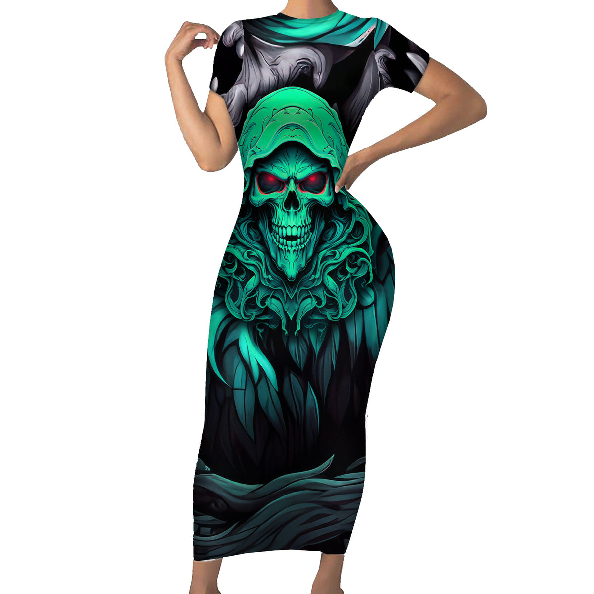 If I'm Too Quiet And Smiling You Might Want To Family Matching Short Sleeve Bodycon Dress and Hawaiian Shirt - Wonder Print Shop