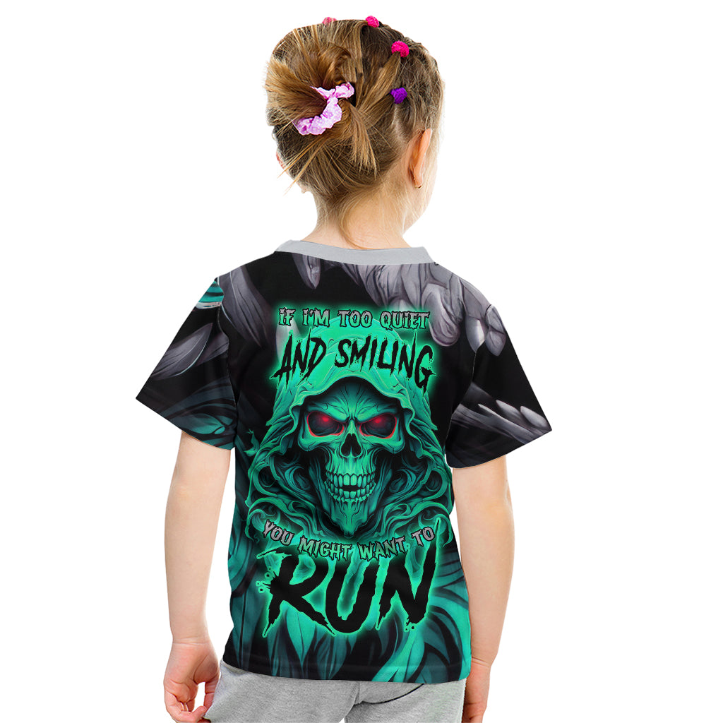 If I'm Too Quiet And Smiling You Might Want To Kid T Shirt - Wonder Print Shop