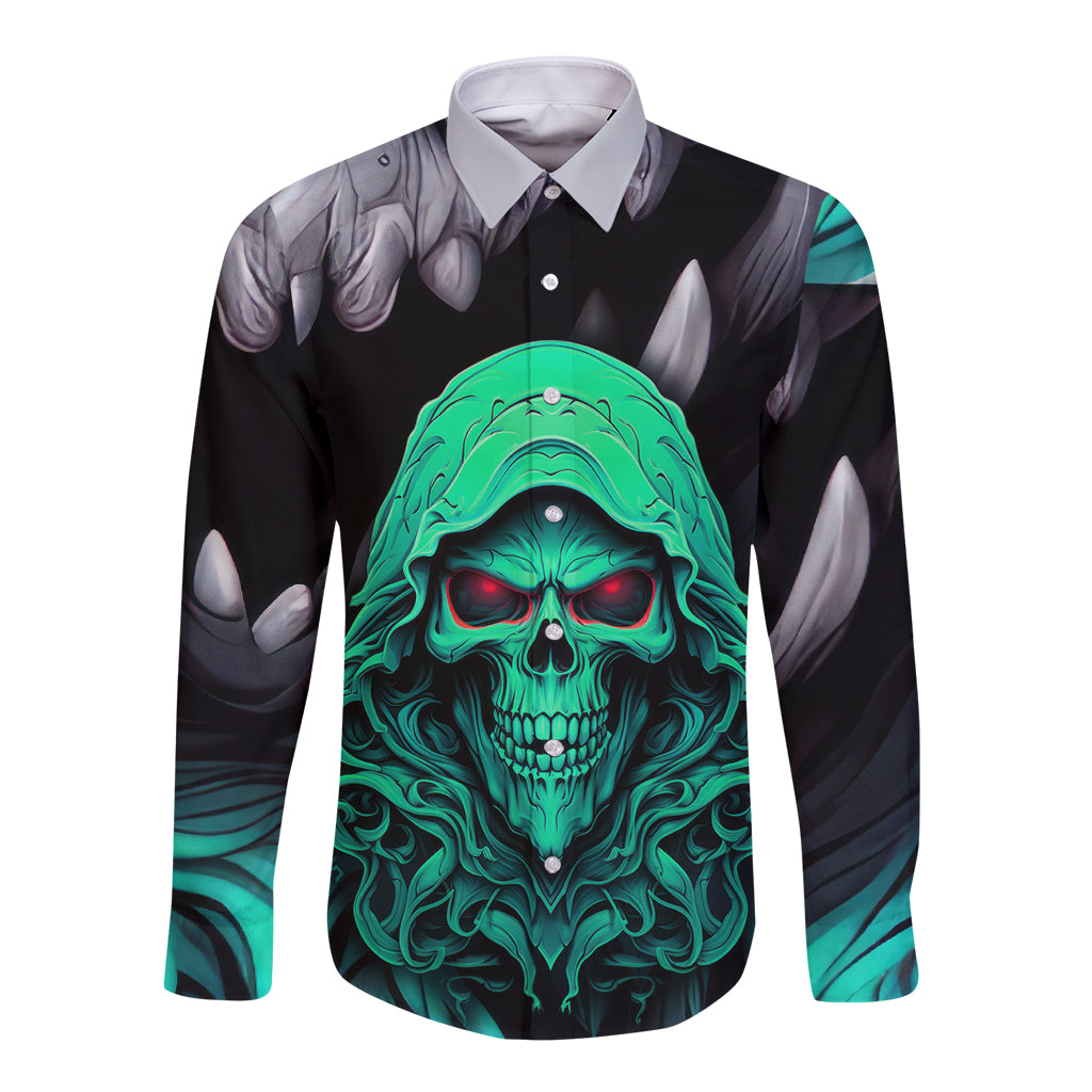 If I'm Too Quiet And Smiling You Might Want To Long Sleeve Button Shirt - Wonder Print Shop