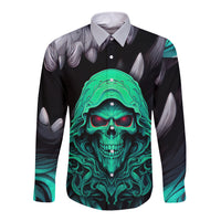 If I'm Too Quiet And Smiling You Might Want To Long Sleeve Button Shirt - Wonder Print Shop