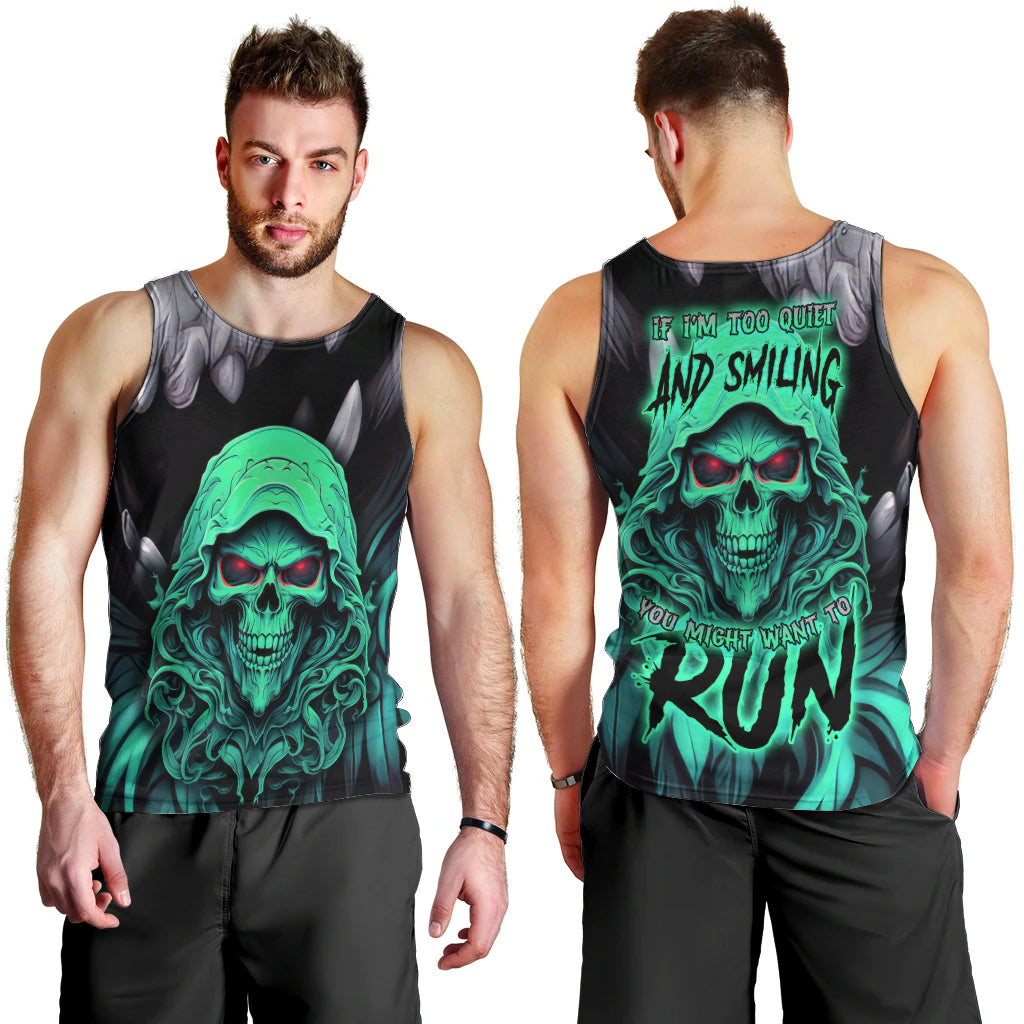 If I'm Too Quiet And Smiling You Might Want To Men Tank Top - Wonder Print Shop