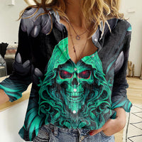 If I'm Too Quiet And Smiling You Might Want To Women Casual Shirt - Wonder Print Shop