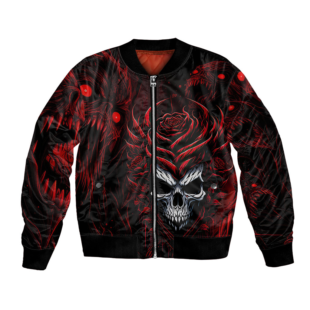 I'm Never Alone My Demon Are With Me 247 Bomber Jacket - Wonder Print Shop