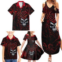 I'm Never Alone My Demon Are With Me 247 Family Matching Summer Maxi Dress and Hawaiian Shirt - Wonder Print Shop