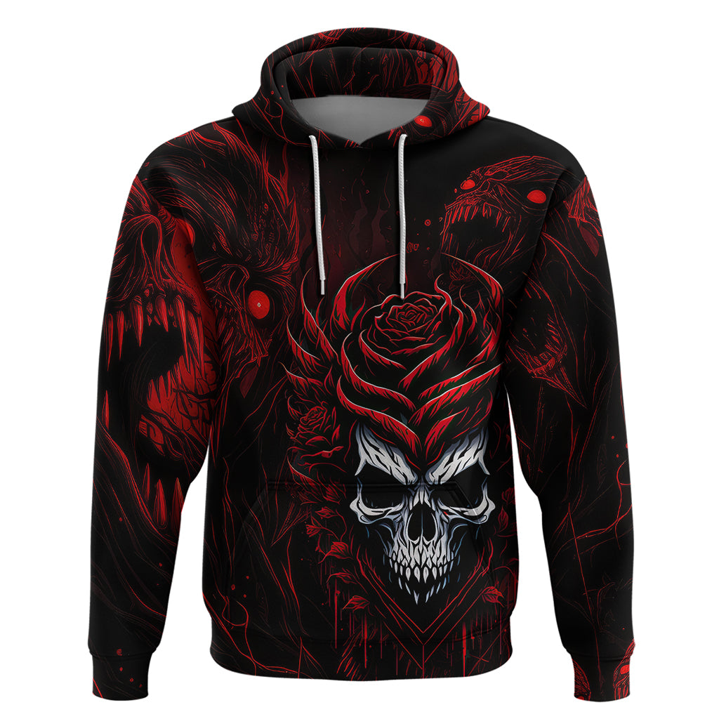 I'm Never Alone My Demon Are With Me 247 Hoodie - Wonder Print Shop