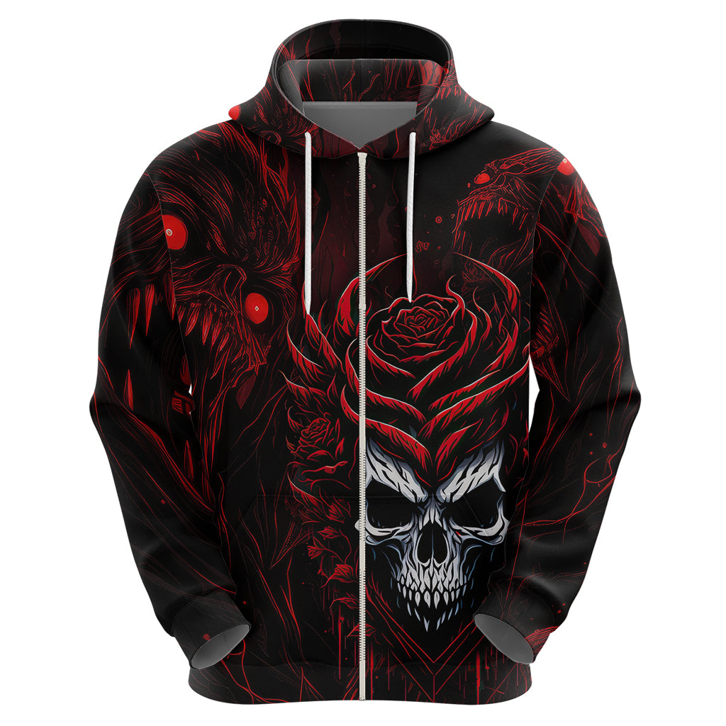 I'm Never Alone My Demon Are With Me 247 Hoodie - Wonder Print Shop